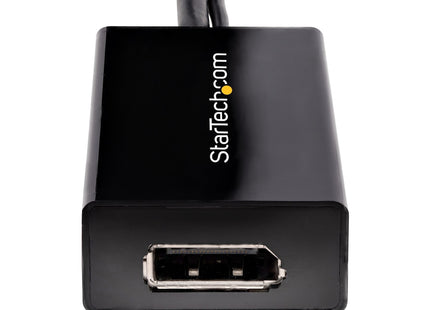 EAN 0065030875851 - StarTech.com DVI2DP2 adaptador de cable de vídeo 0,254 m Negro imagen 2