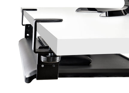 Startech.Com Teclado-Tray-Clamp1 Estacion De Trabajo Sentado O De Pie
