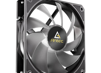 Kit 3 Ventiladores Pc  Auxiliar P12 A-Rgb Negro Antec Pack De 3/ Argb Pwm 120mm/ Anti-Vibration