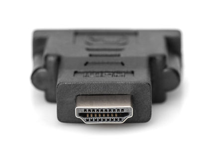 EAN 4016032296195 - Digitus AK-330505-000-S cambiador de género para cable HDMI Type A (Standard) DVI-I, (24+5) Negro imagen 4