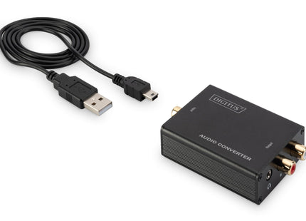 EAN 4016032459019 - Digitus DS-40138 convertidor de audio Negro imagen 7