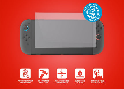 Cristal Templado Fr-Tec Switch 2 Anti Luz Azul