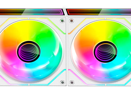 EAN 8435693109884 - Mars Gaming MF3DPROX2W sistema de refrigeración para ordenador Carcasa del ordenador Ventilador 12 cm Bla imagen 3