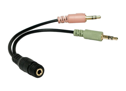 EAN 4052792028805 - LogiLink CA0020 cable de audio 0,15 m 3,5mm 2 x 3.5mm Negro imagen 2