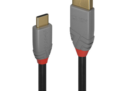 Cable  Lindy 36919 Usb 3 M Usb C Usb A Negro