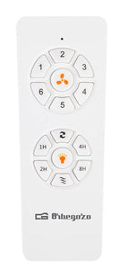 Orbegozo Cp 134105 Ventilador De Techo Elegance Eficiente Y Silencioso - Aspas Retractiles - Motor Dc - Luz Led - Mando