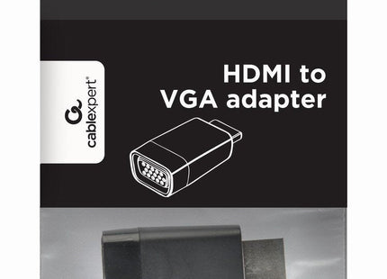 EAN 8716309081191 - Gembird A-HDMI-VGA-001 cambiador de género para cable Negro imagen 1