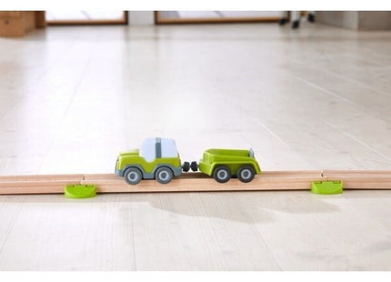 Haba Kullerbü - Vehículo Todoterreno Con Remolque, Vehículo De Juguete Antracita/Blanco 1306687001