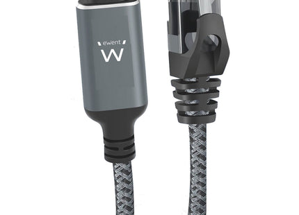EAN 8052101434323 - Ewent EC2002 cable de red Negro, Gris 2 m Cat6 imagen 1