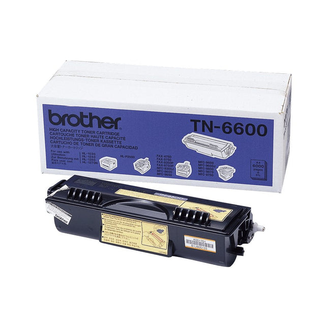 Toner Original Brother Tn-6600 Negro - Tn6600 [Pag-6000]