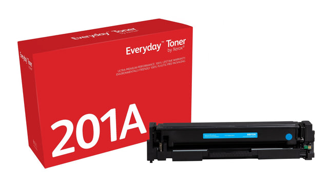 Xerox Toner Para Hp 201a  Color Laserjet Pro M252. Mfp M274(Cf401a/ Crg-045c) Cyan