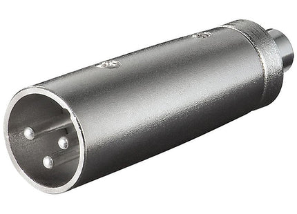 Goobay Adaptador Xlr, Conector Cinch > Conector Xlr De 3 Pines 27458