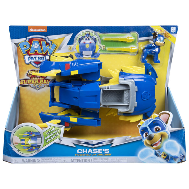 Vehículo De Juguete Spin Master  Paw Patrol Mighty Pups Super Paws - Chases Powered Up