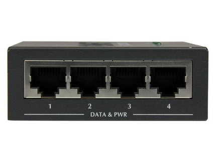 EAN 0065030859752 - StarTech.com POEINJ4G ampliador de red Transmisor de red Negro imagen 3