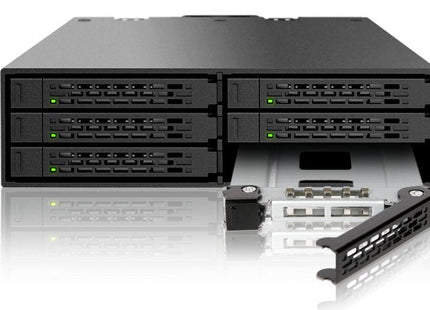 Icy Dock Mb996sp-6sb Panel Bahía Disco Duro Negro