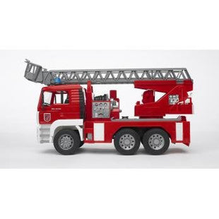 Bruder Man Fire Engine With Selwing Ladder Vehículo De Juguete