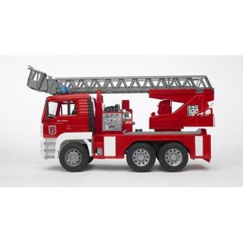Bruder Man Fire Engine With Selwing Ladder Vehículo De Juguete