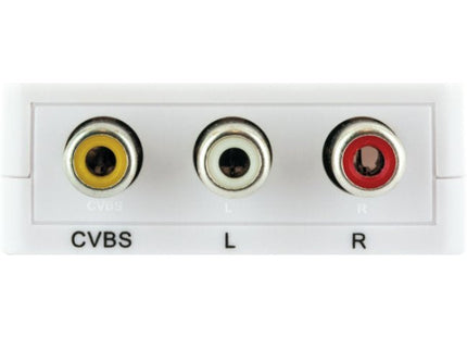 Schwaiger Hdmrca01 513 Conversor De Vídeo Con Escalador 1920 X 1080 Pixeles Av A Hdmi