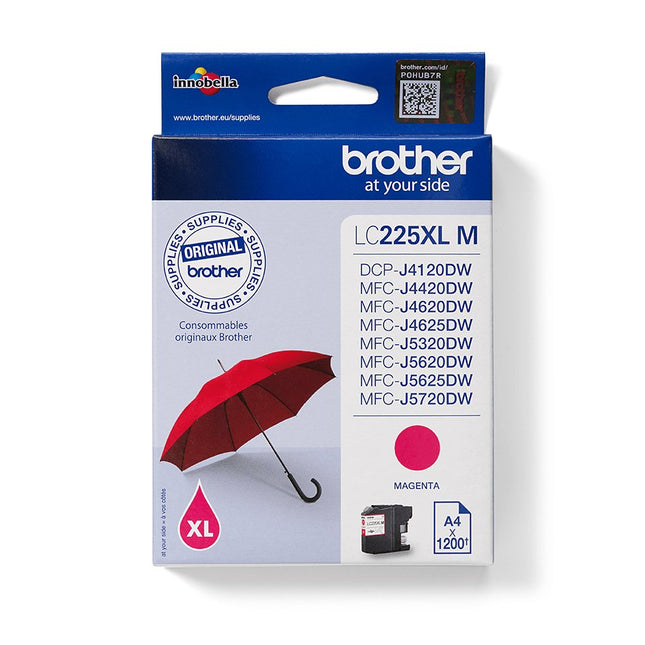 Brother  Tinta Original Lc225xl Mfcj44ss Magenta Xl