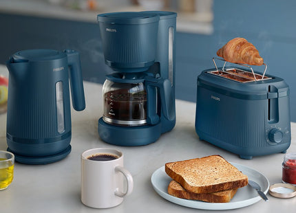 Tostadora Philips Serie 3000 2 Ranuras 900w Azul