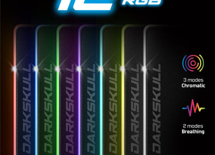 Spirit Of Gamer Alfombrilla Darkskull Rgb+Hub Xxxl