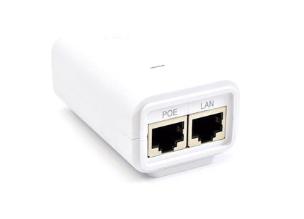 Ubiquiti Inyector Poe, 24v, 24w, Gigabit Port Poe-24-24w-G-Wh-Eu 