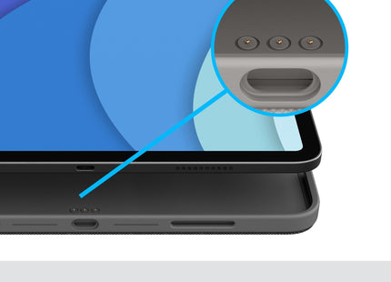 Suizo Logitech Combo Touch Gris Smart Connector Qwertz Ipad