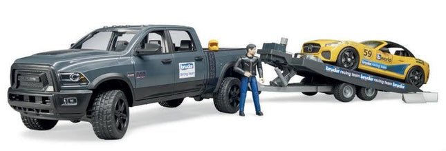 Bruder 02504 - Ram 2500 Power Wagon Y Roadster Bruder Racing Team