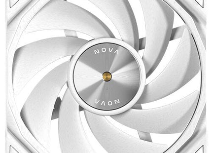 Ventilador Pc  Auxiliar Nova 120 Blanco Antec 120mm/ Hasta 3200 Rpm,/ Hasta 38.7 Db(A)