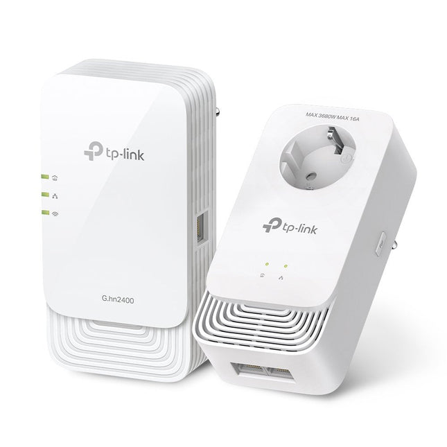 EAN 4897098687574 - TP-Link PGW2440 KIT adaptador de red PowerLine 1428 Mbit/s Ethernet Wifi Blanco imagen 1