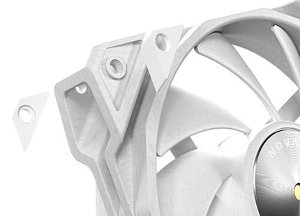 Ventilador Pc  Auxiliar Nova 120 Blanco Antec 120mm/ Hasta 3200 Rpm,/ Hasta 38.7 Db(A)