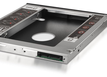 Aisens Adaptador Portatil Para Sustituir Dvd 12.75mm Por Hd/Ssd 2.5'/6.35cm 7/9.5mm Sata