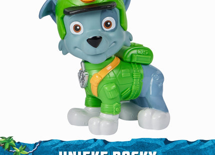 Spin Master Paw Patrol Jungle Pups - Vehículo De Tortuga Mordedora Con Vehículo De Juguete Con Figura Rocosa 6067763
