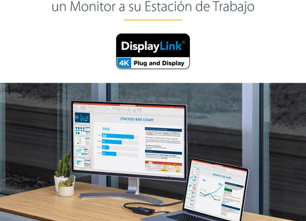 EAN 0065030857505 - StarTech.com USB32HDPRO Adaptador gráfico USB 1920 x 1200 Pixeles Negro imagen 6