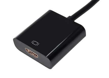 EAN 5901720130624 - Akyga AK-AD-11 adaptador de cable de vídeo 0,15 m HDMI tipo A (Estándar) DisplayPort Negro imagen 2