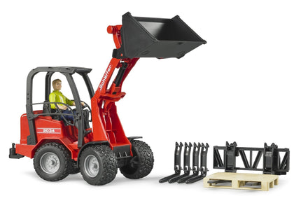 Bruder Excavadora Cargador Compacto Schaeffer 2034 1:16 02191