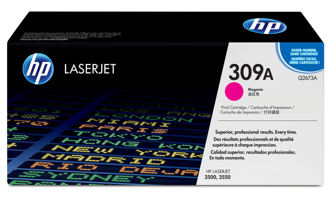 Toner Original Hp Q2673a Magenta Para Color Laserjet 3500 309a