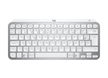 Teclado Francés Logitech Mx Keys Mini Rf Wireless + Bluetooth AErty Gris