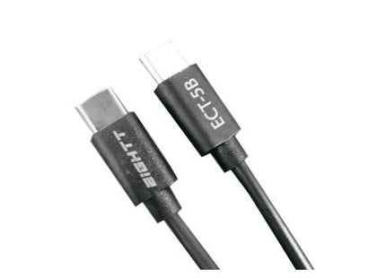 Eightt Cable Usb-C A Usb-C 1metro Negro