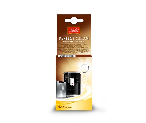 Melitta Perfect Clean, Cafeteras, Tablet, 1,8 G, Caja, 4 Pieza(S)