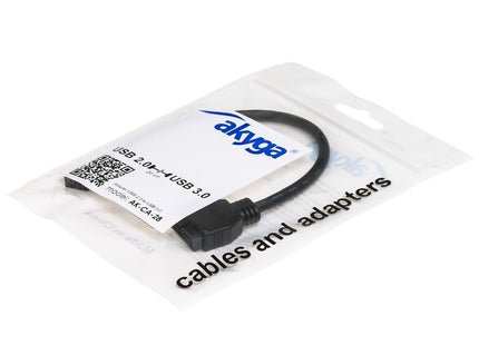 Adaptador Akyga Usb 2.0 / Usb 3.0 20cm Ak-Ca-28