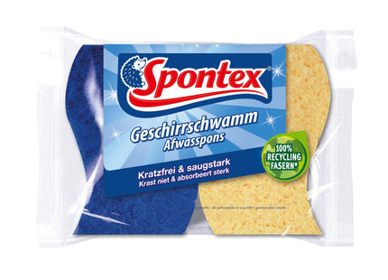 EAN 4008508463002 - Spontex 19321008 esponja Azul, Amarillo 2 pieza(s) imagen 1