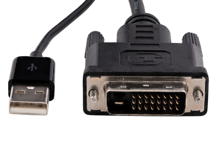 EAN 0065030875851 - StarTech.com DVI2DP2 adaptador de cable de vídeo 0,254 m Negro imagen 3