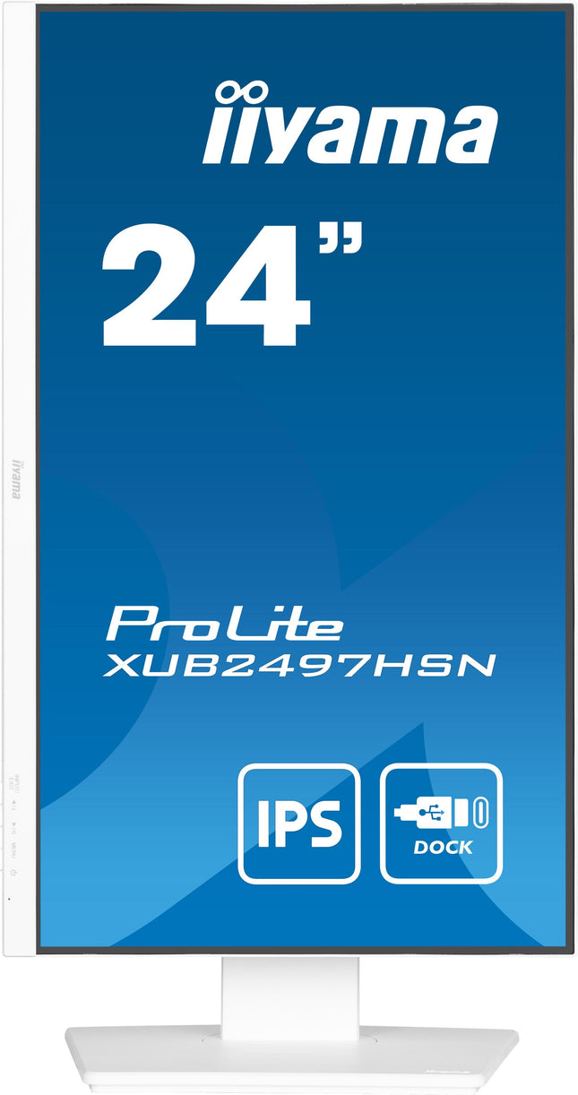 Monitor Tft 23,8\"/60,5cm Iiyama Prolite Xub2497hsn *Blanco* 16:9