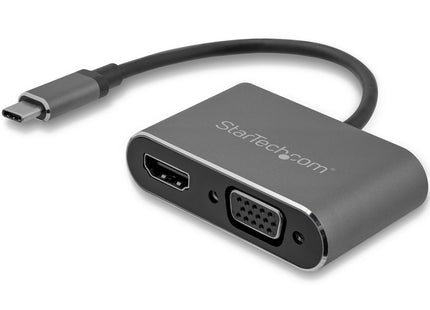 EAN 0065030880695 - StarTech.com CDP2HDVGA Adaptador gráfico USB 3840 x 2160 Pixeles Negro imagen 1