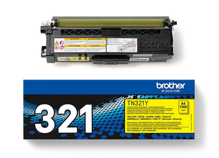 EAN 4977766735001 - Brother TN-321Y cartucho de tóner 1 pieza(s) Original Amarillo imagen 3