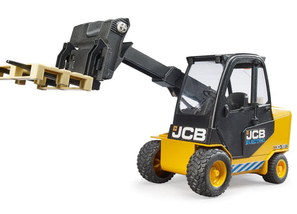 Vehículo Bruder Jcb Carretilla Con Palet, Amarillo/Negro 2512