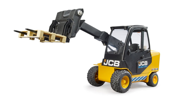 Vehículo Bruder Jcb Carretilla Con Palet, Amarillo/Negro 2512