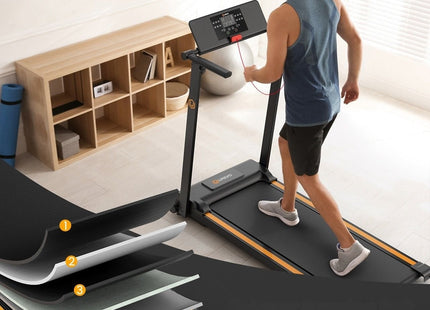 EAN 6975165000421 - Urevo Foldi Mini black cinta de correr 1002 x 410 mm 10 kmh imagen 9