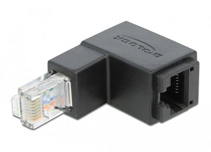 Adaptador Delock Conector Rj45 En Ángulo Hacia Abajo> Conector Rj45 Cat.6 Utp